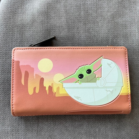 Loungefly Handbags - NWOT - Grogu Wait For Me Wallet